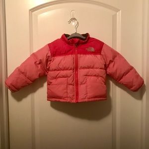 The North Face goose down coat, 550, 12-18 mo